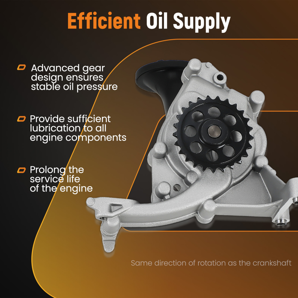 Oil Pump compatible for Citroen Berlingo B9 1.2 PureTech 110 2018-2021 9673506480