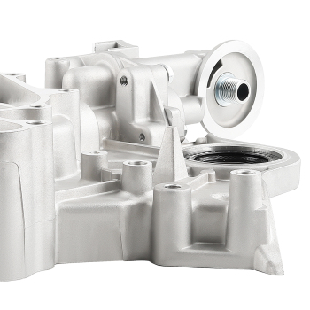 Timing Chain Cover with Oil Pump compatible for Ford 3.8L 1996-97 4.2L 1997-2005 compatible for Mustang