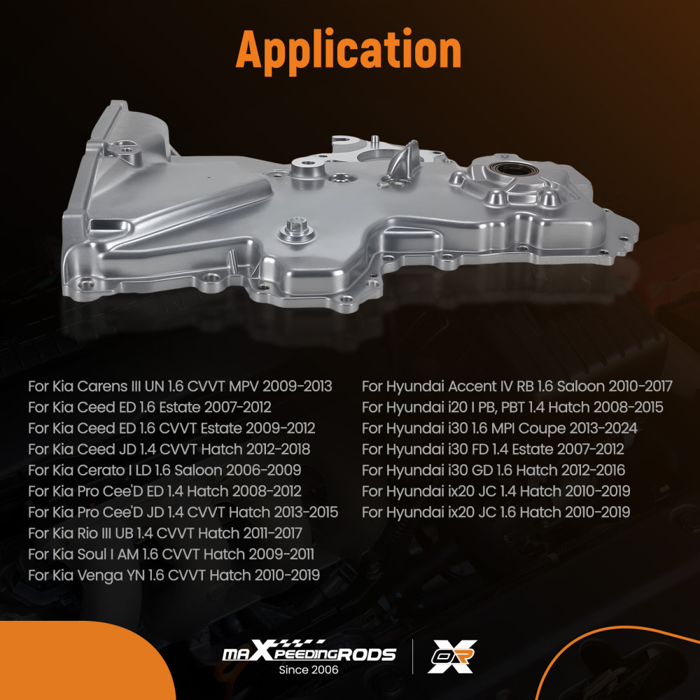 Engine Oil Pump compatible for Hyundai Accent/i20/i30 1.4 1.6 2007-2017 213502B011