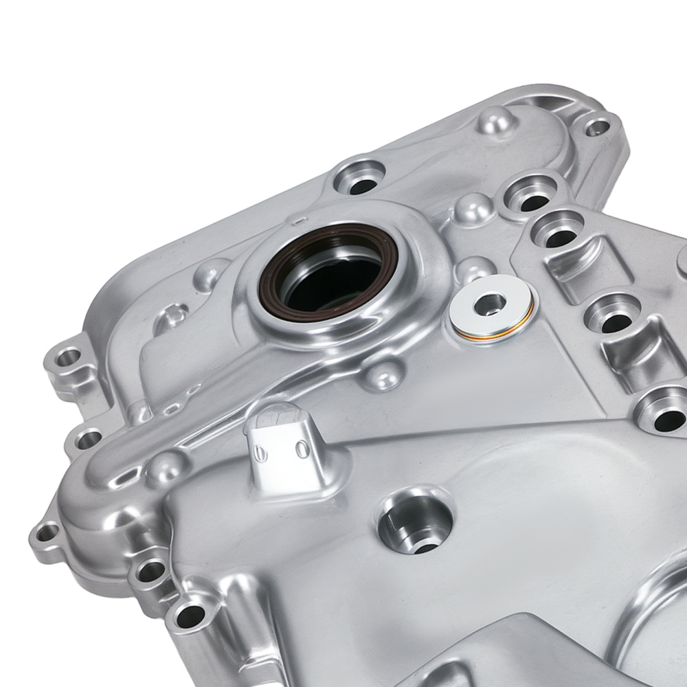 Engine Oil Pump Timing Chain Cover For 2017-20 compatible for Hyundai Elantra 2.0L  21350-2E740