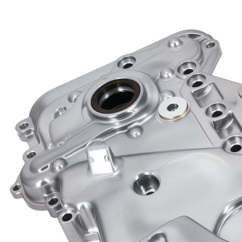 Engine Oil Pump Timing Chain Cover For 2017-20 compatible for Hyundai Elantra 2.0L  21350-2E740