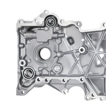 Engine Oil Pump Timing Chain Cover For 2017-20 compatible for Hyundai Elantra 2.0L  21350-2E740