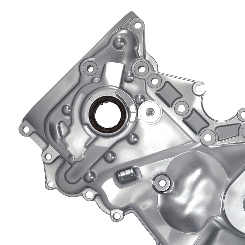 Engine Oil Pump Timing Chain Cover For 2017-20 compatible for Hyundai Elantra 2.0L  21350-2E740