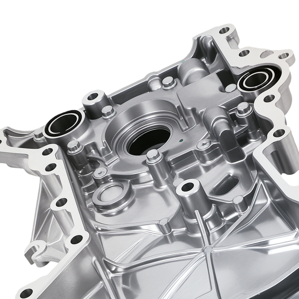 Engine Oil Pump Timing Chain Cover For 2017-20 compatible for Hyundai Elantra 2.0L  21350-2E740