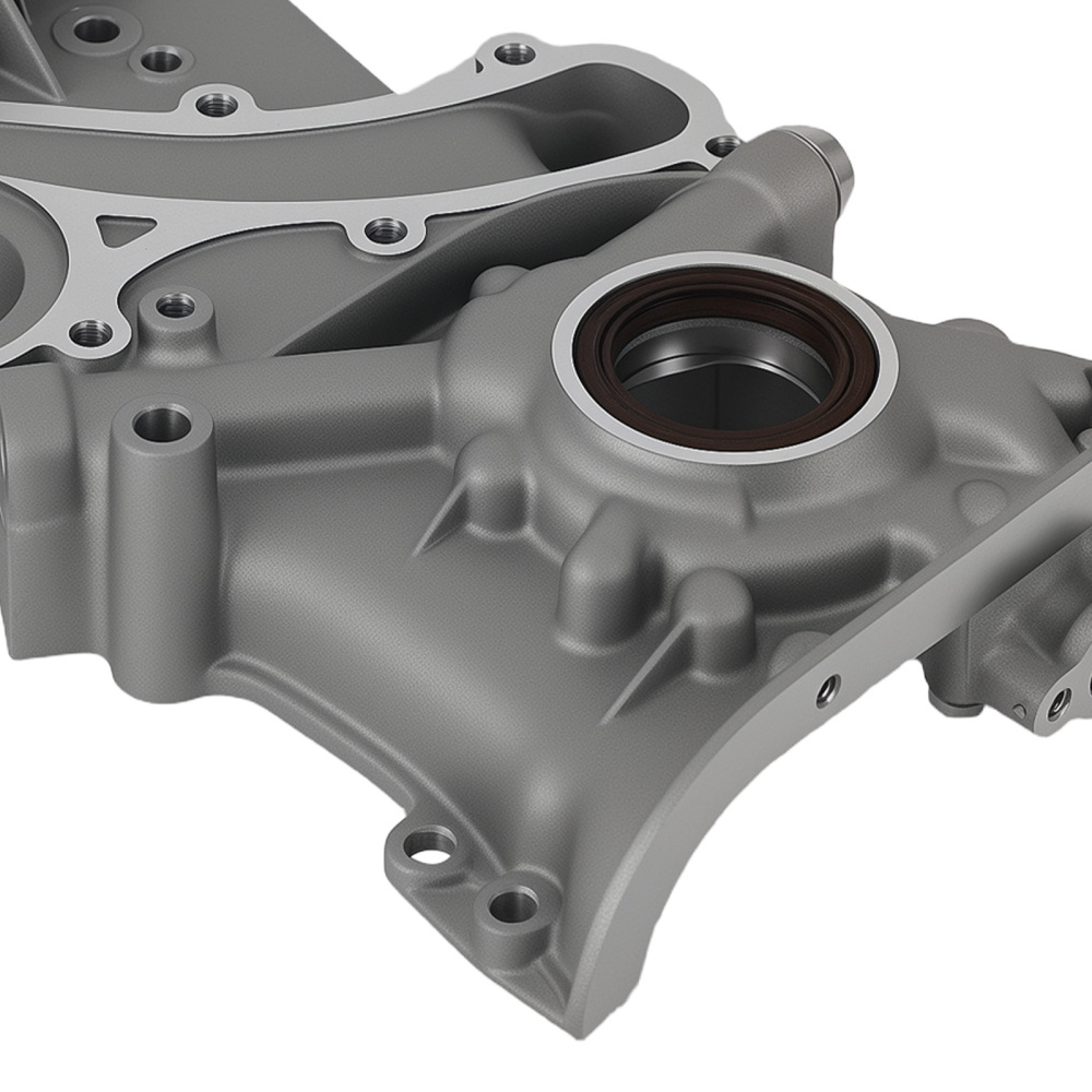 Aluminum Engine Oil Pump compatible for Nissan Sentra L4 1.8L 2000-2006 635-208