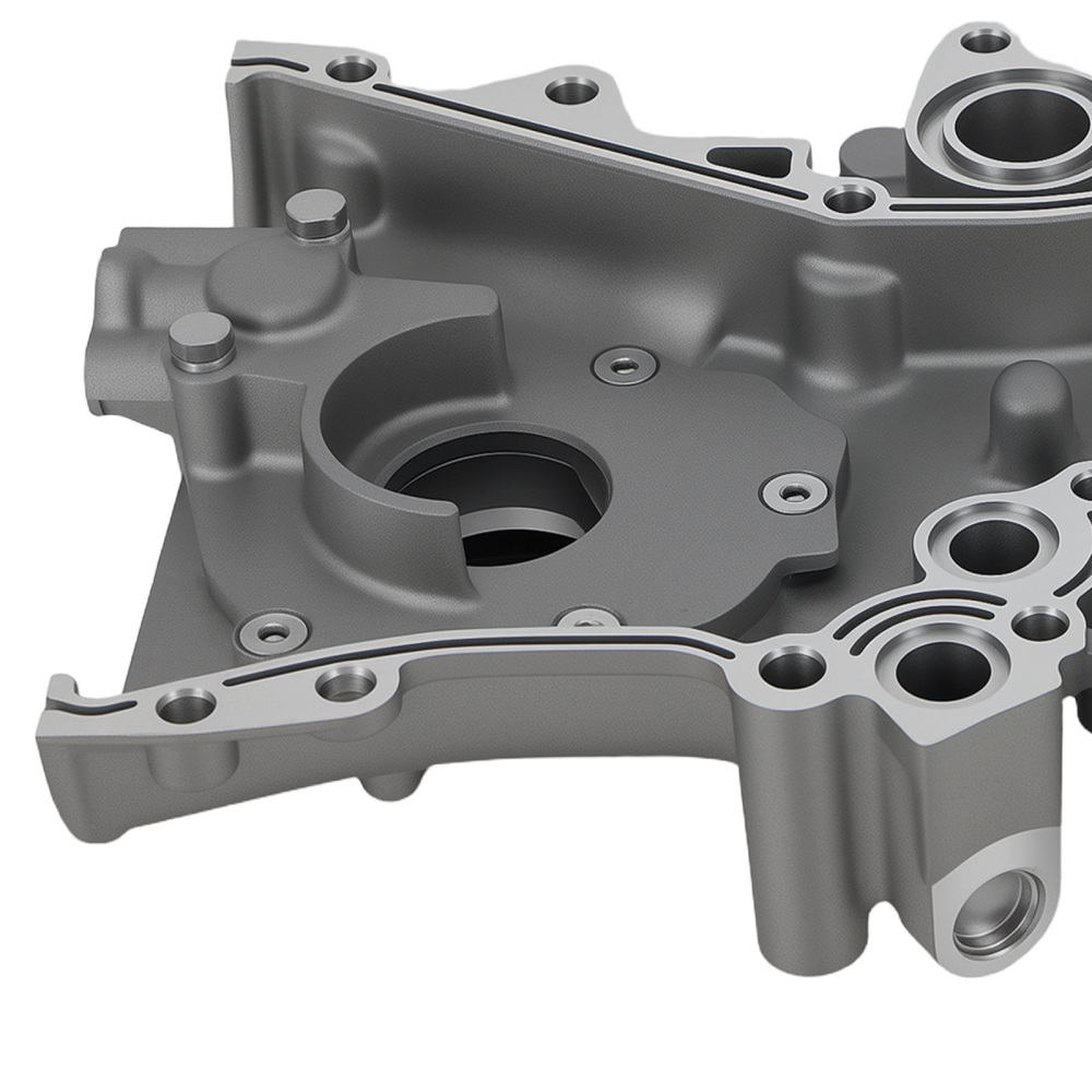 Aluminum Engine Oil Pump compatible for Nissan Sentra L4 1.8L 2000-2006 635-208