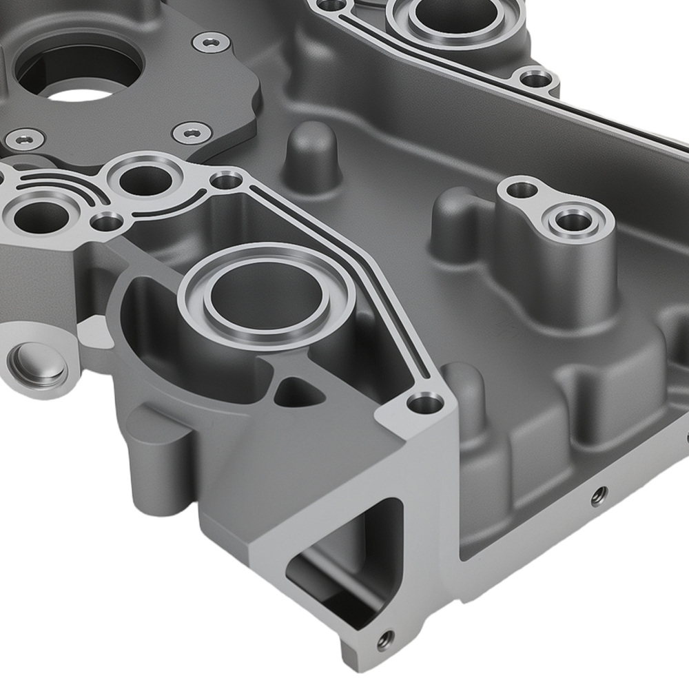 Aluminum Engine Oil Pump compatible for Nissan Sentra L4 1.8L 2000-2006 635-208