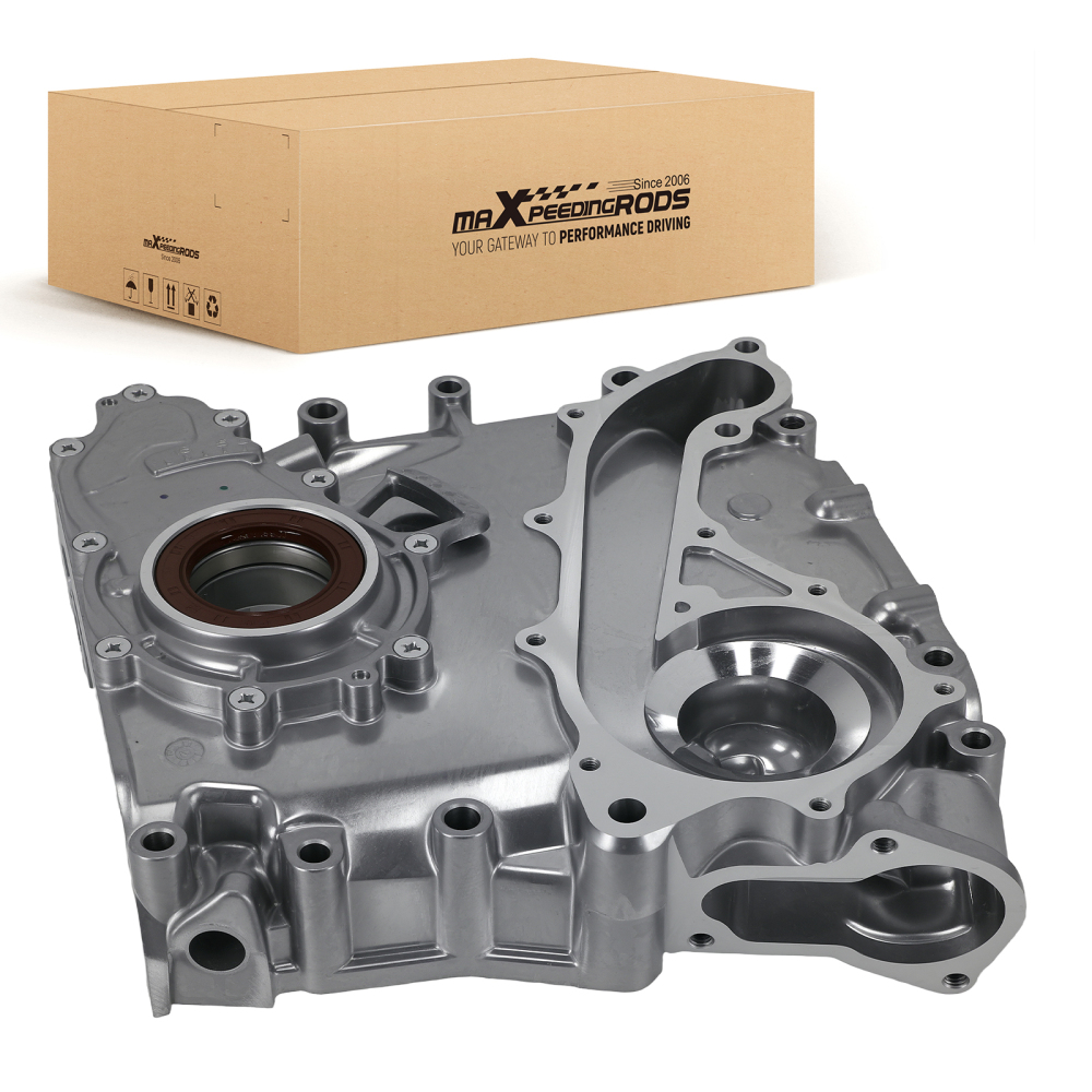 Oil Pump W/ Timing Chain Cover compatible for Toyota Tacoma 2.4L 2RZFE 1995-04 11301-75030
