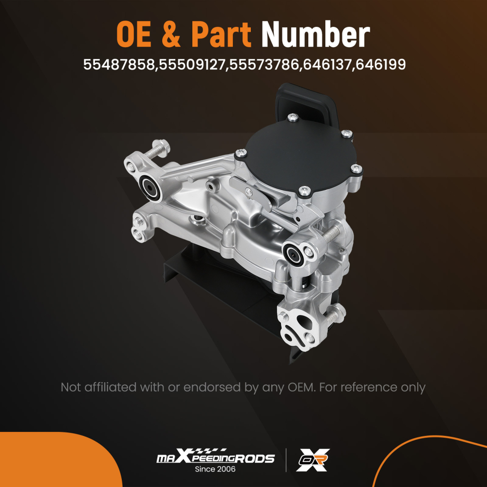 Oil Vacuum Pump compatible for Opel Insignia B Grand Sport 1.6 CDTi 2017-2024 55509127