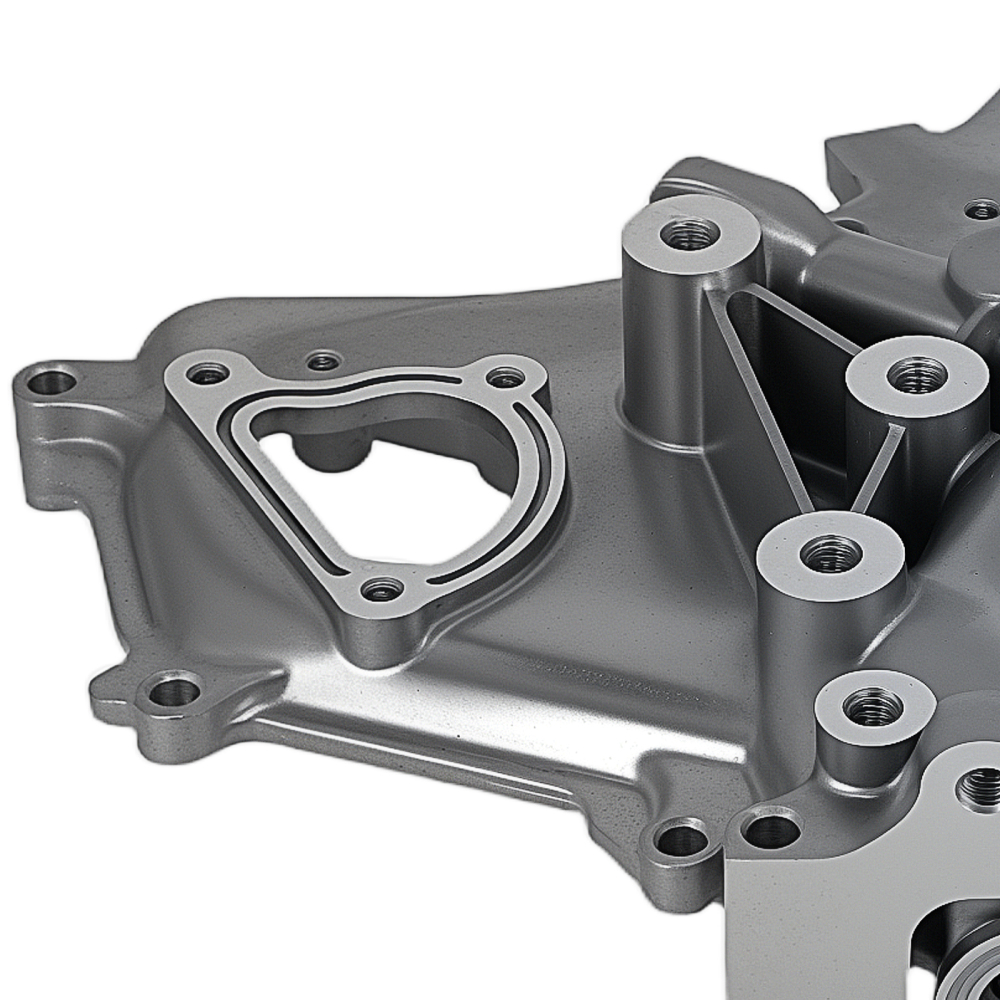 Aluminum Engine Oil Pump compatible for Nissan Navara D40 2.5 dCi 15010EB30A