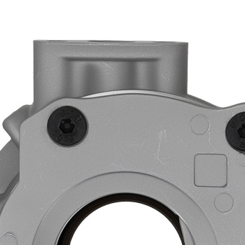 Aluminum Engine Oil Pump compatible for Honda Civic D17A7 1.7L 2001-2005 15100PLC003