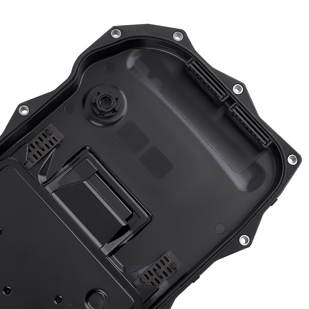 Black Transmission Oil Pan w/ Screw compatible for BMW X1 X3 X4 X5 X6 Z4 24117624192