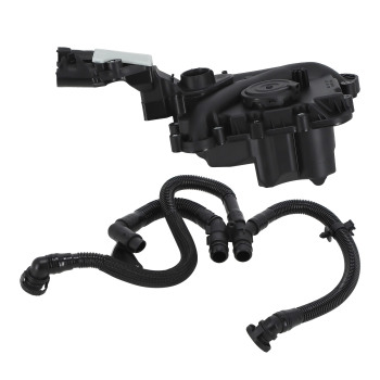 Oil Separator PCV Valve Vent W/Tube compatible for Audi 06E103547AB 06E103547S 06E103547H