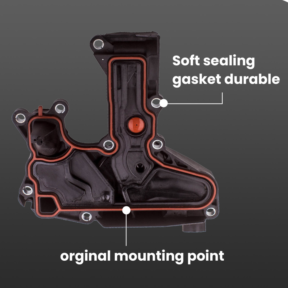 For Volkswage Scirocco 2.0TSI 147KW Oil Separator PCV Valve Assembly with hoses