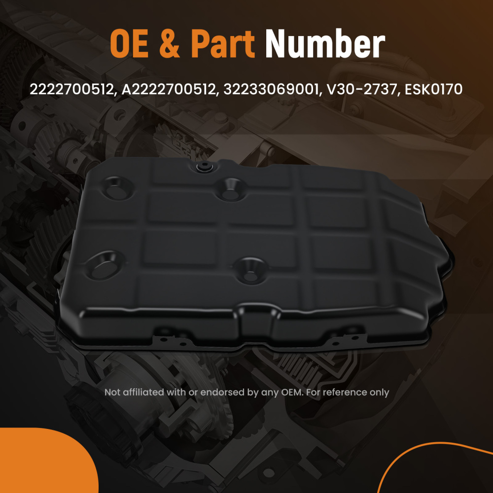 Cuvette à huile compatible pour Mercedes Benz GL350 ML250 R320 SLK250 E300 C300 V30-2737