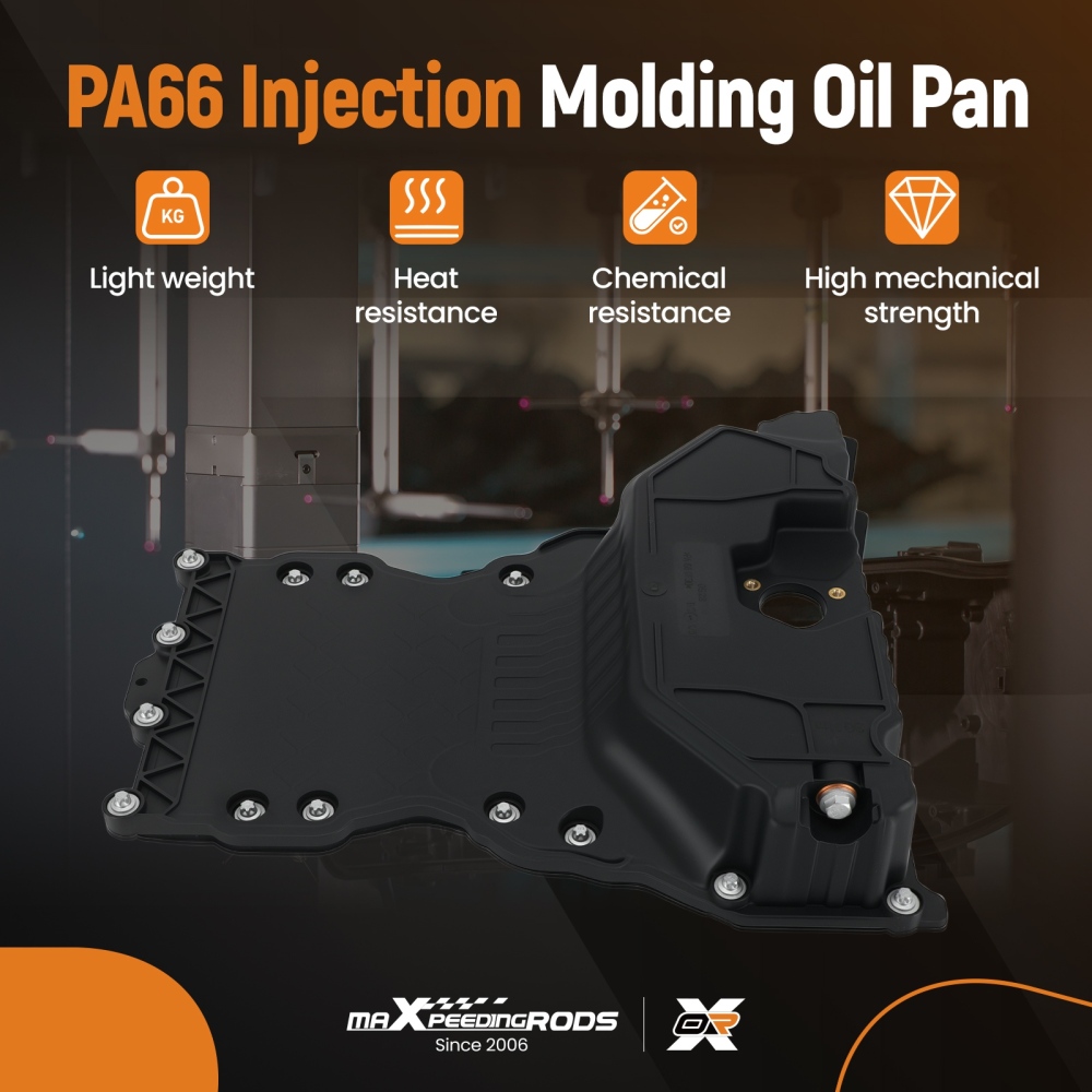 Oil Sump Engling Oil Pan compatible for Mercedes C E GLK-CLASS W204 CLS 2008-16 A6510100528