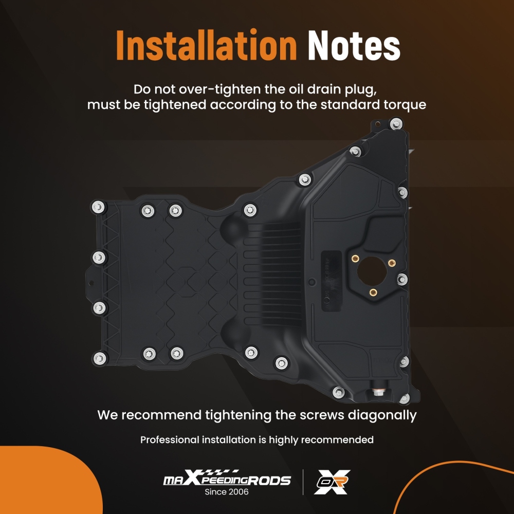Oil Sump Engling Oil Pan compatible for Mercedes C E GLK-CLASS W204 CLS 2008-16 A6510100528