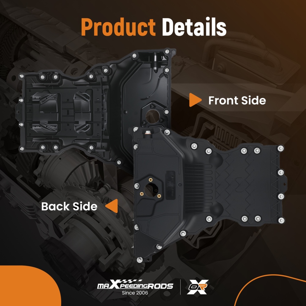 Oil Sump Engling Oil Pan compatible for Mercedes C E GLK-CLASS W204 CLS 2008-16 A6510100528