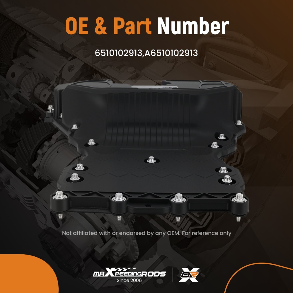 New OIL SUMP PAN A6510102913 compatible for MERCEDES C CLS E GLK CLASS W204 W207 W212 W218