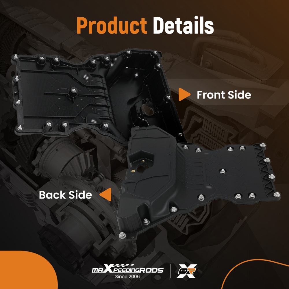 New OIL SUMP PAN A6510102913 compatible for MERCEDES C CLS E GLK CLASS W204 W207 W212 W218