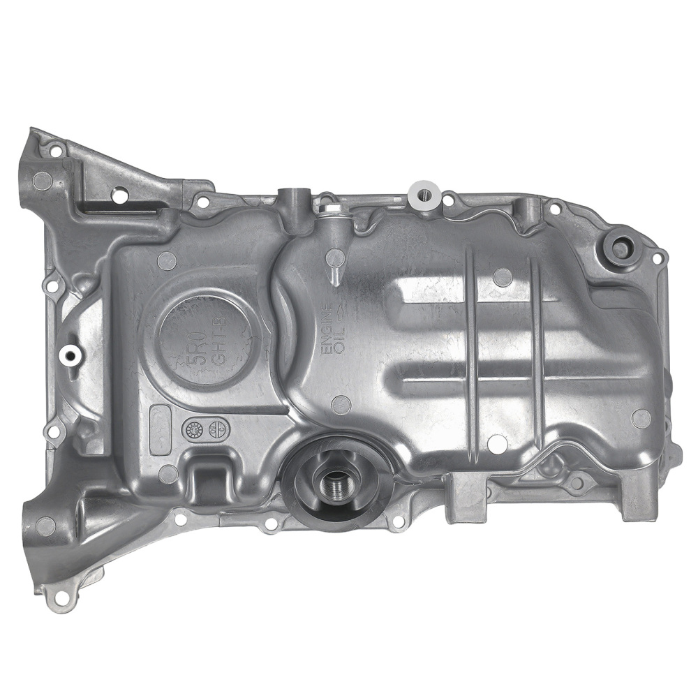 Lower Engine Oil Pan compatible for Honda Fit 2015-2018 L4 1.5L Aluminum New