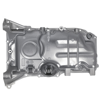 Lower Engine Oil Pan compatible for Honda Fit 2015-2018 L4 1.5L Aluminum New