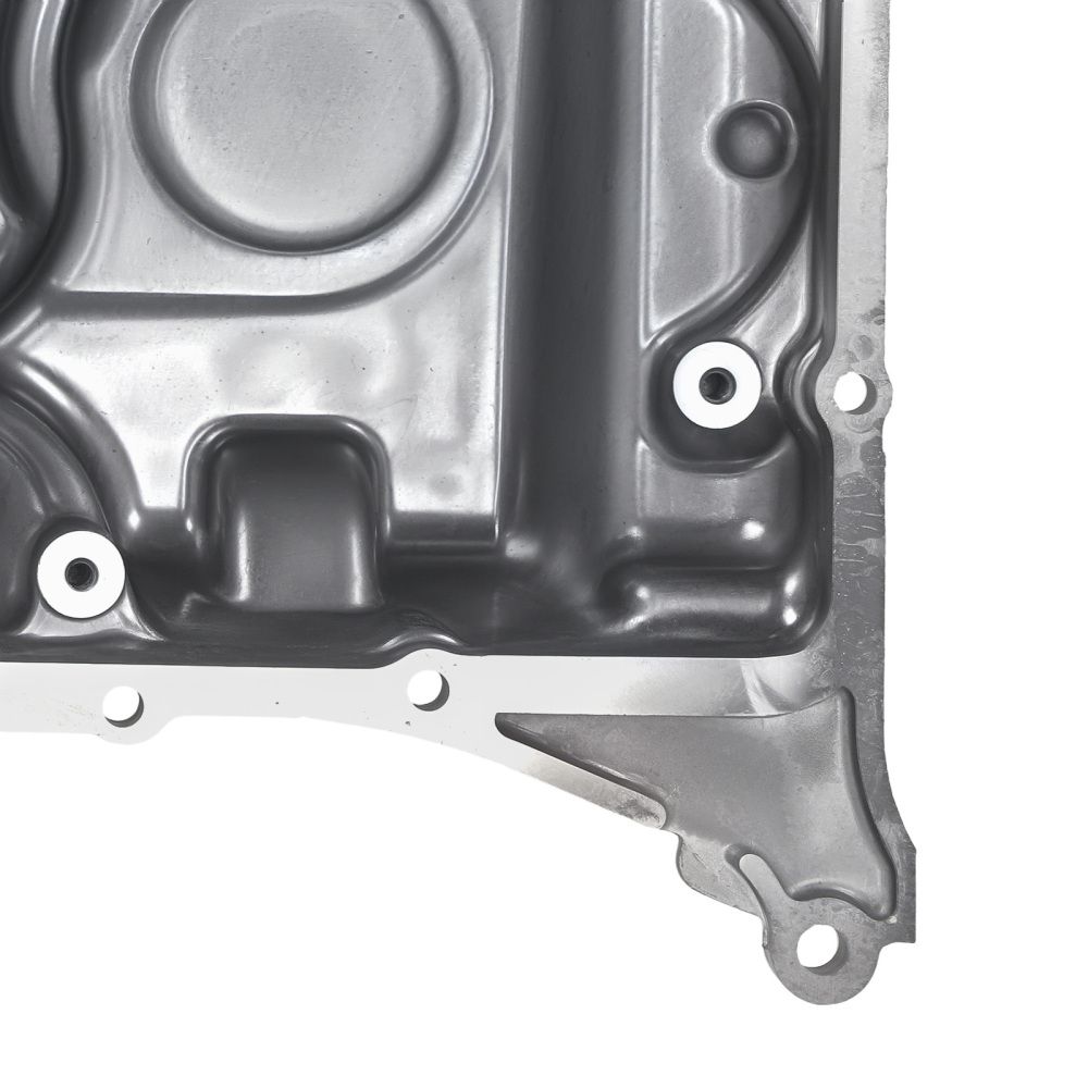Lower Engine Oil Pan compatible for Honda Fit 2015-2018 L4 1.5L Aluminum New