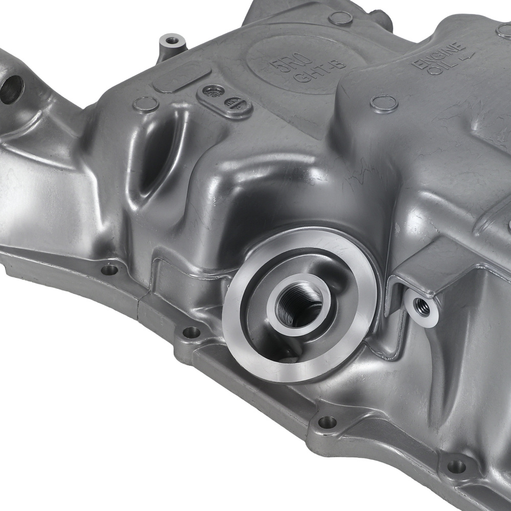 Lower Engine Oil Pan compatible for Honda Fit 2015-2018 L4 1.5L Aluminum New