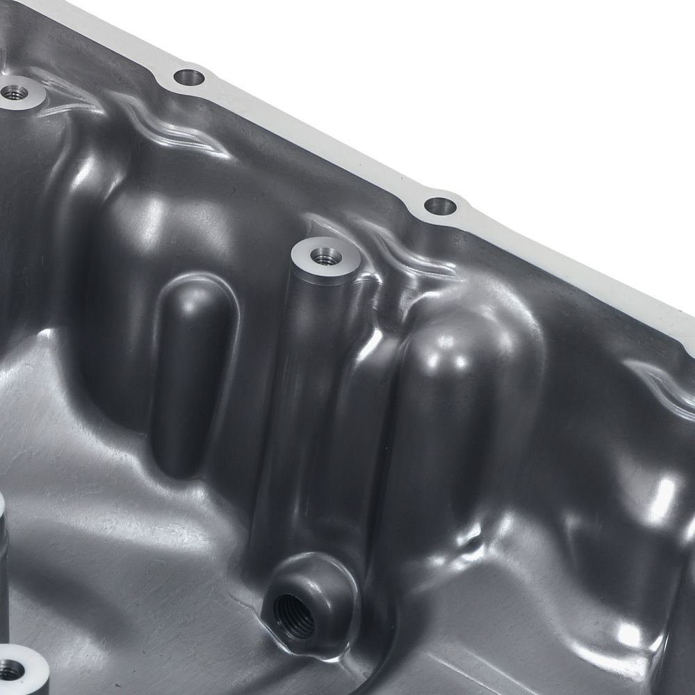 Lower Engine Oil Pan compatible for Honda Fit 2015-2018 L4 1.5L Aluminum New