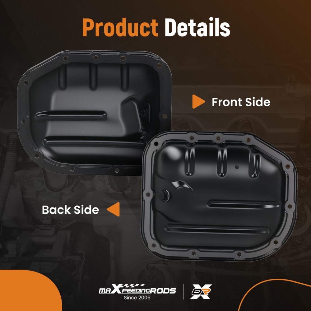 Engine Oil Pan compatible for Scion xA 2004-2006 12102-21010 Steel Direct Fit L4 1.5L