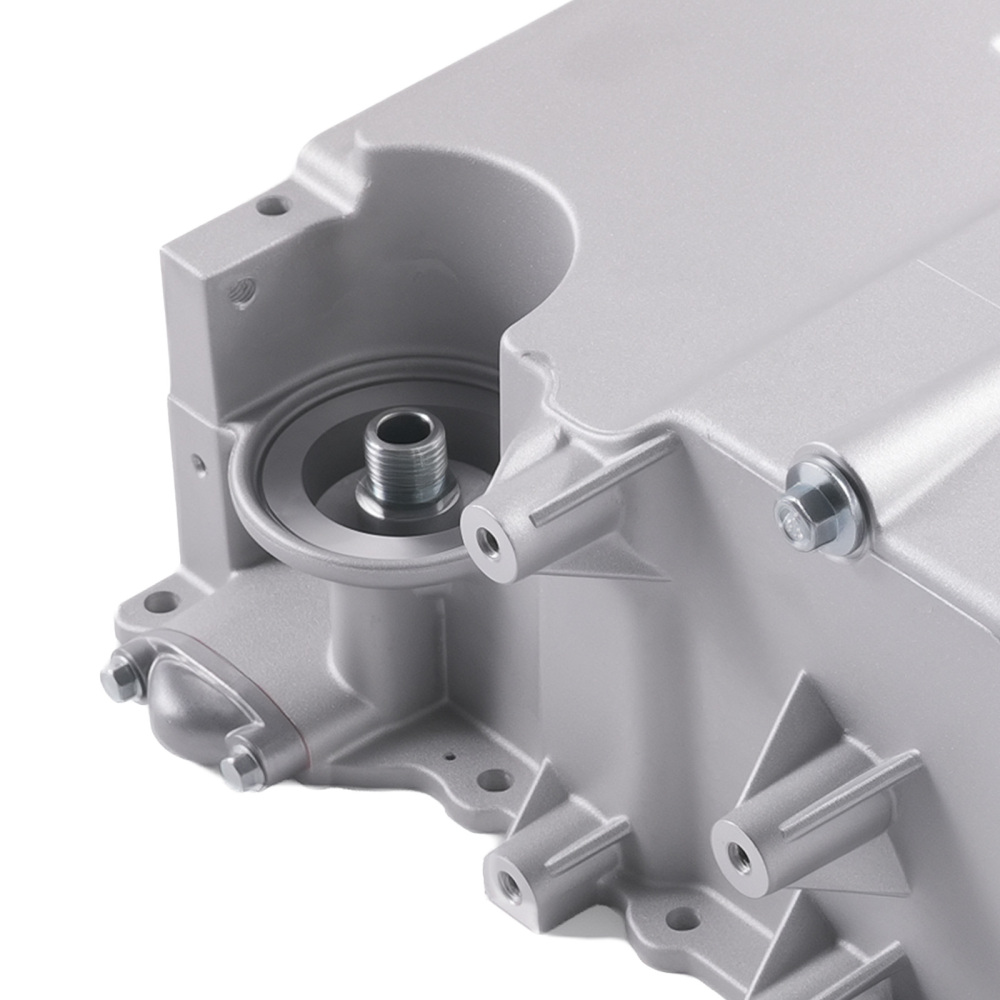 Engine Oil Pan compatible for Chevrolet SS/Caprice V8 2014-2017 264154 12624619 Silver