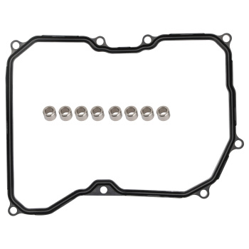 Transmission Oil Pan w/ Filter Gasket Kit compatible for Volkswagen Golf L4 L5 09G321362A