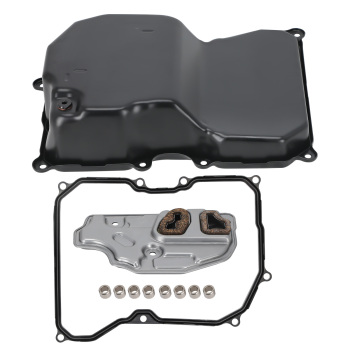Transmission Oil Pan w/ Filter Gasket Kit compatible for Volkswagen Golf L4 L5 09G321362A
