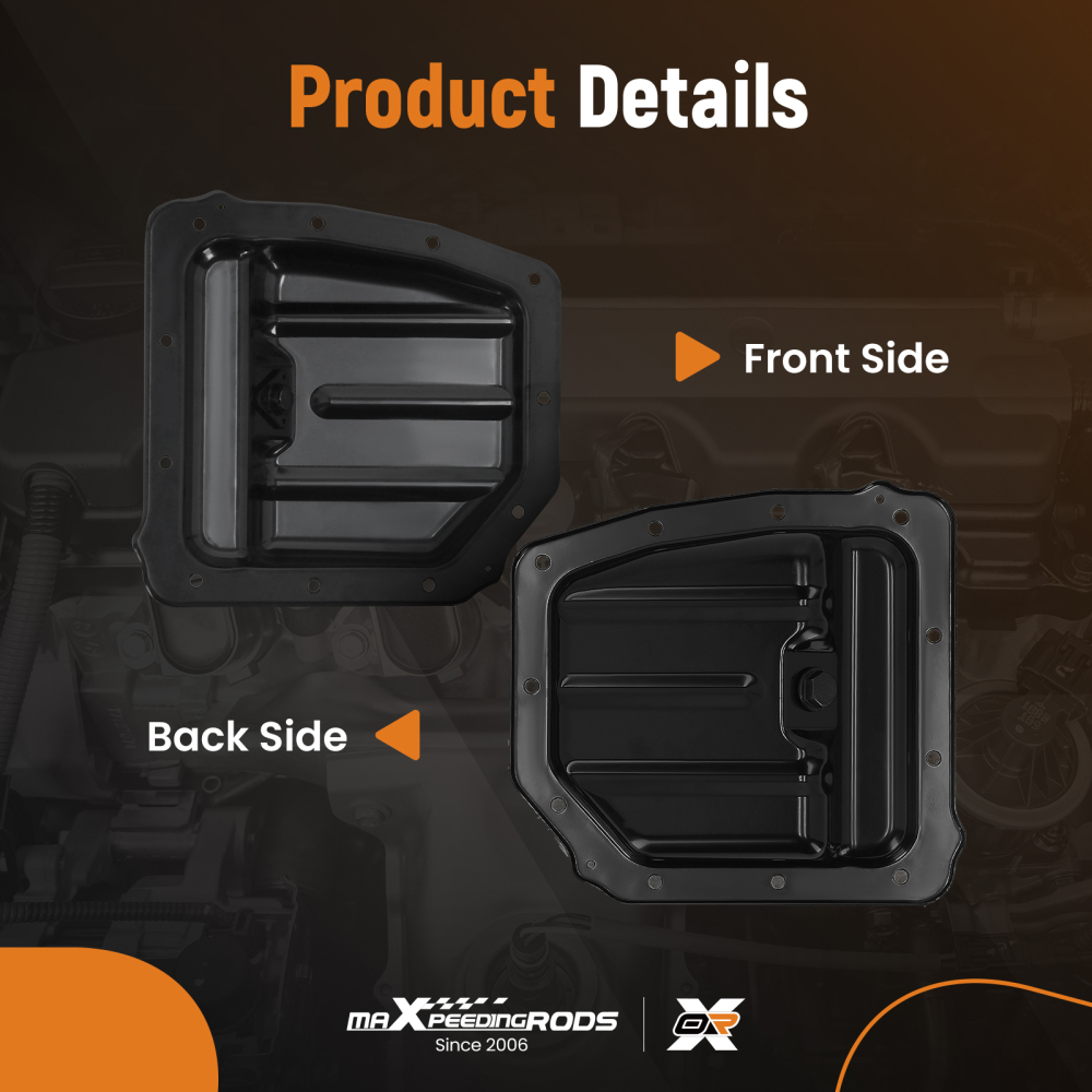 Oil Pan Steel Direct compatible for Hyundai Accent Veloster compatible for Kia Rio Soul l4 1.6