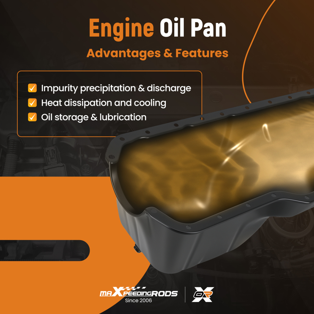 Coppa Olio Motore compatibile per Jeep Grand Cherokee TJ Wrangler 4.0L 1999-2006 53010340AB