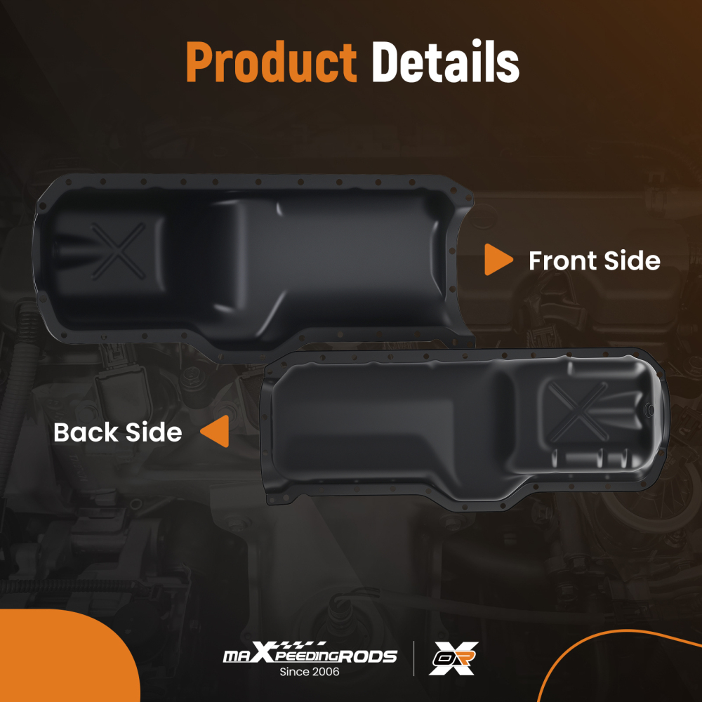 Coppa Olio Motore compatibile per Jeep Grand Cherokee TJ Wrangler 4.0L 1999-2006 53010340AB