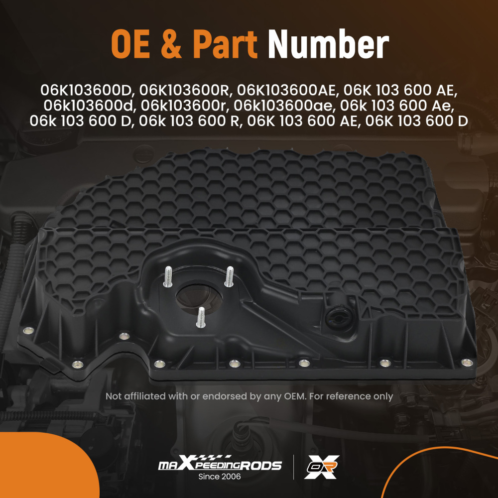 Coppa dellolio Coppa olio compatibile per Audi A3 S3 TT compatibile per VW Golf 2015-2019 06K103600AE