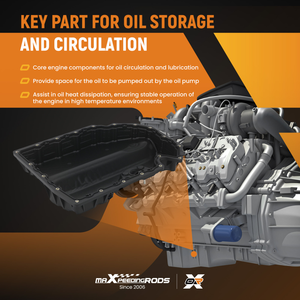 Coppa dellolio Coppa olio compatibile per Audi A3 S3 TT compatibile per VW Golf 2015-2019 06K103600AE