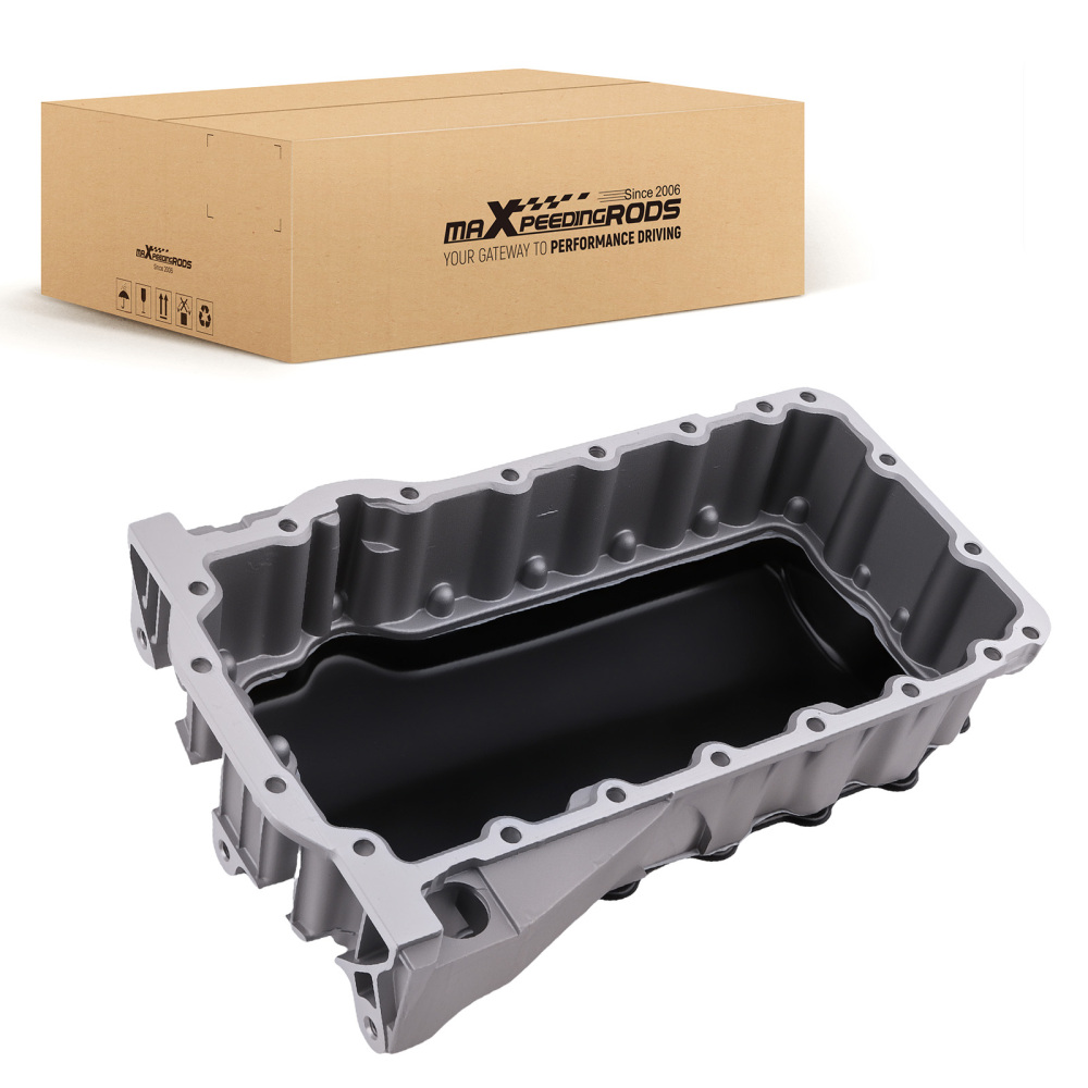 Aluminum Oil Pan compatible for VW Golf Jetta New Beetle 2002-2010 6A103601AC Engine Parts