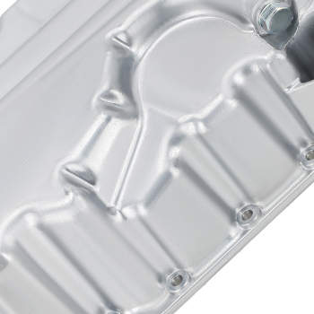 Aluminum oil pan silver 04C103603D for Seat Mii KE1 KF1 Skoda Citigo NF1 VW UP!