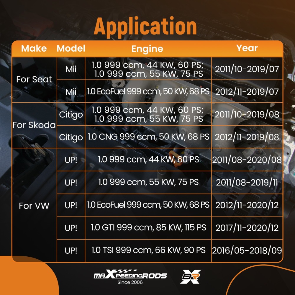 Nuovo Motore coppa olio compatibile per Skoda Citigo NF1 compatibile per Seat Mii KE1 KF1 2011-19 Alluminio