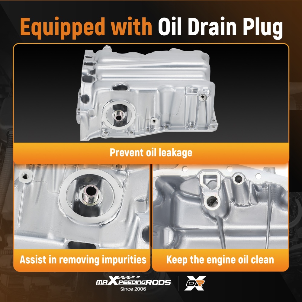 Nuovo Motore coppa olio compatibile per Skoda Citigo NF1 compatibile per Seat Mii KE1 KF1 2011-19 Alluminio