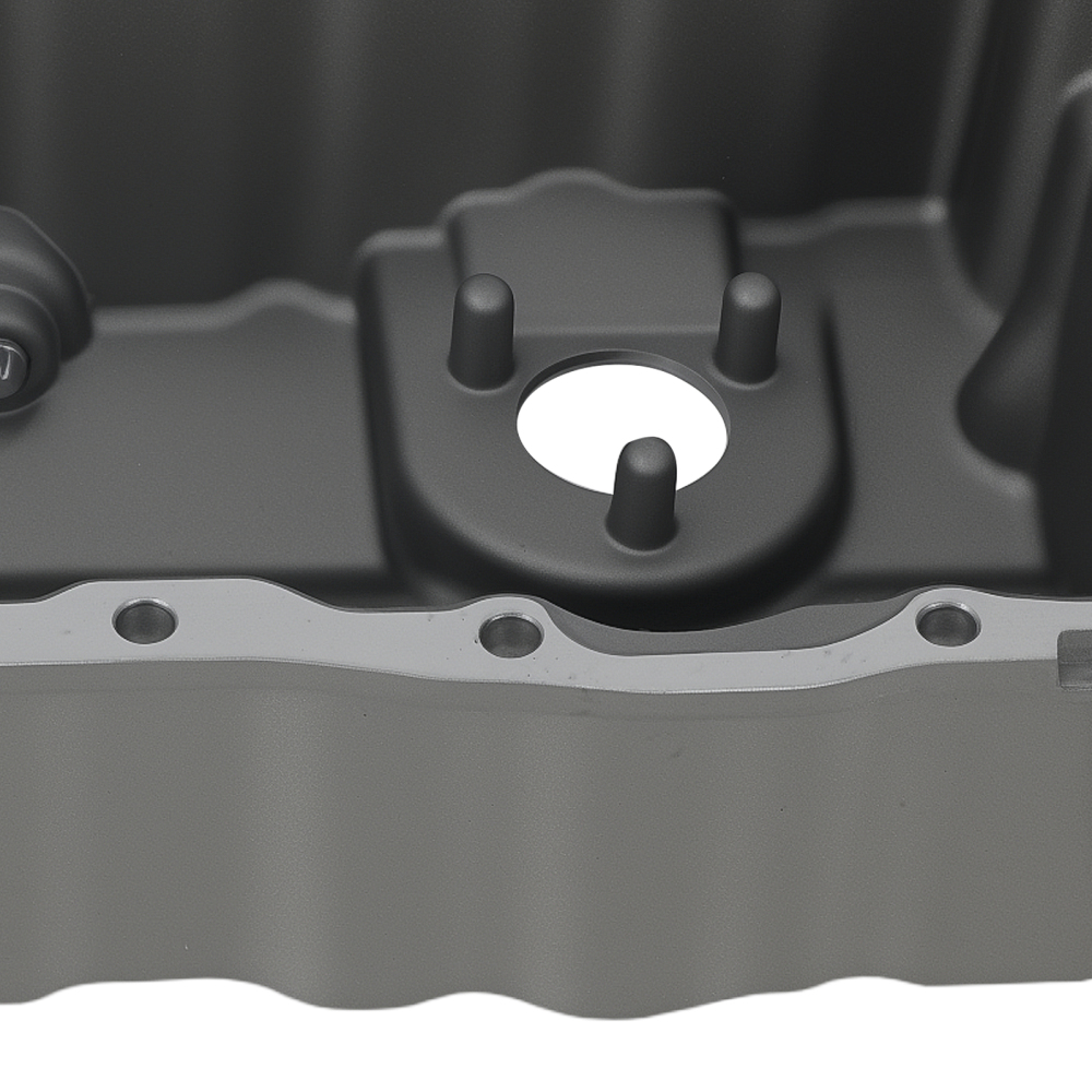 Coppa dellolio Alluminio compatibile per Audi A3 compatibile per Skoda Octavia compatibile per VW Jetta 038103603AG