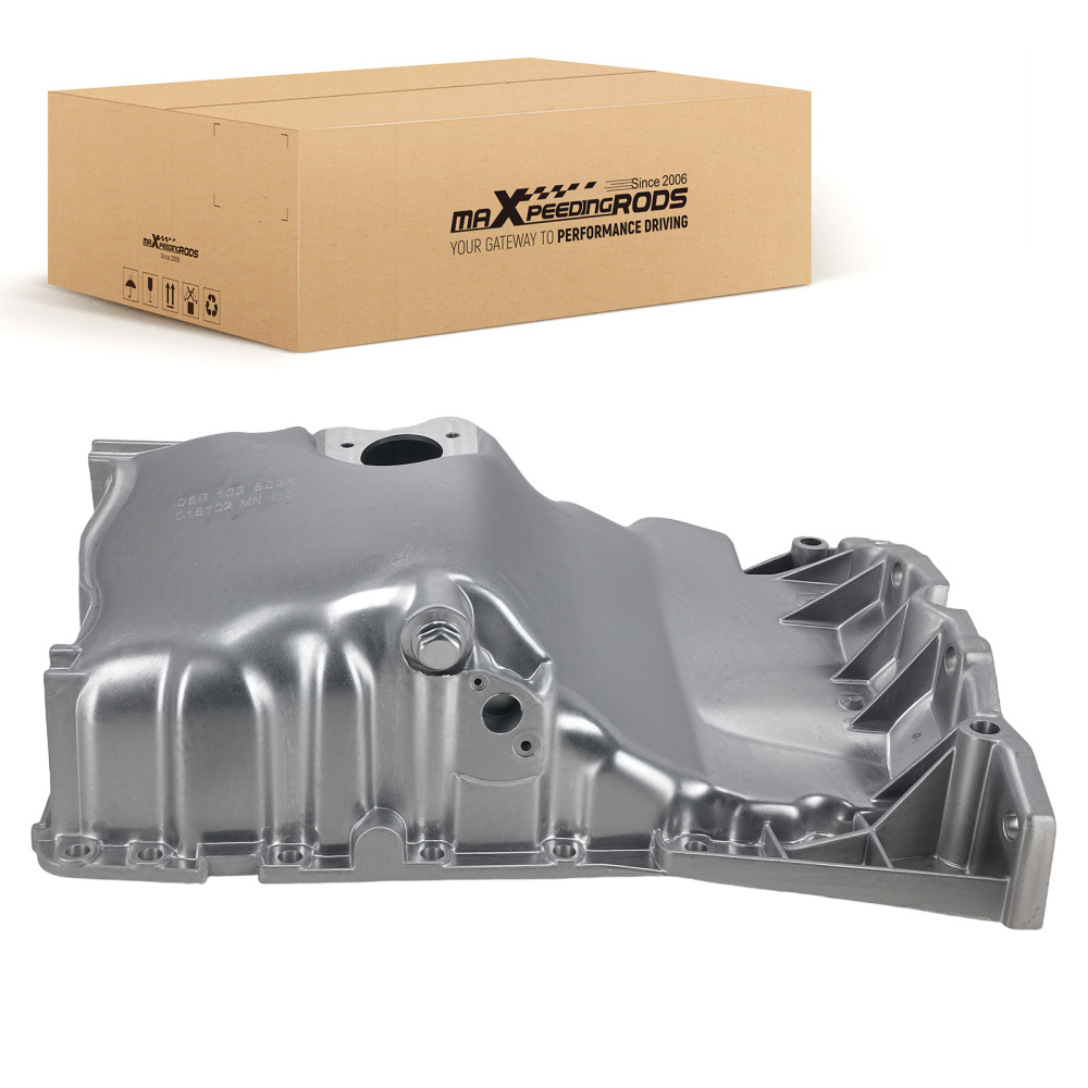 Aluminium Engine Oil Pan compatible for Audi A4 B5 B6 1.9 TDI Quattro 2000-2004