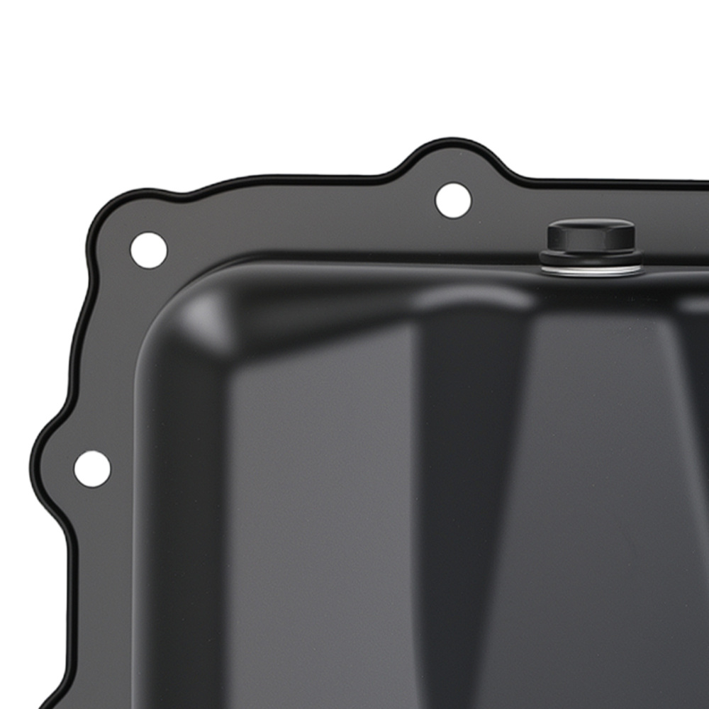 Black Engine Oil Pan compatible for Dodge Grand Caravan 3.8L V6 2008-2010 4892386AA