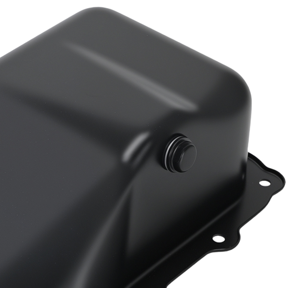 Black Engine Oil Pan compatible for Dodge Grand Caravan 3.8L V6 2008-2010 4892386AA