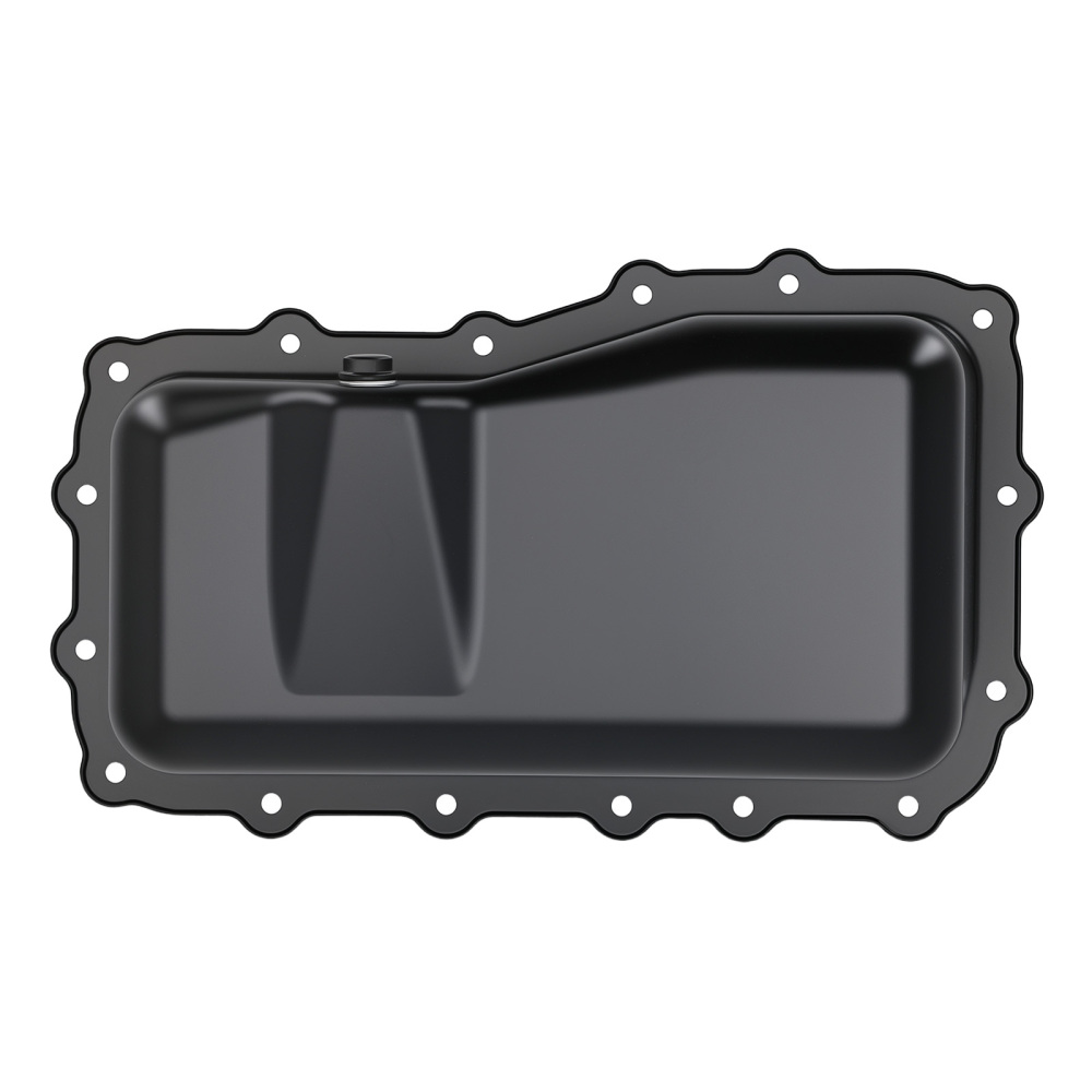 Black Engine Oil Pan compatible for Dodge Grand Caravan 3.8L V6 2008-2010 4892386AA