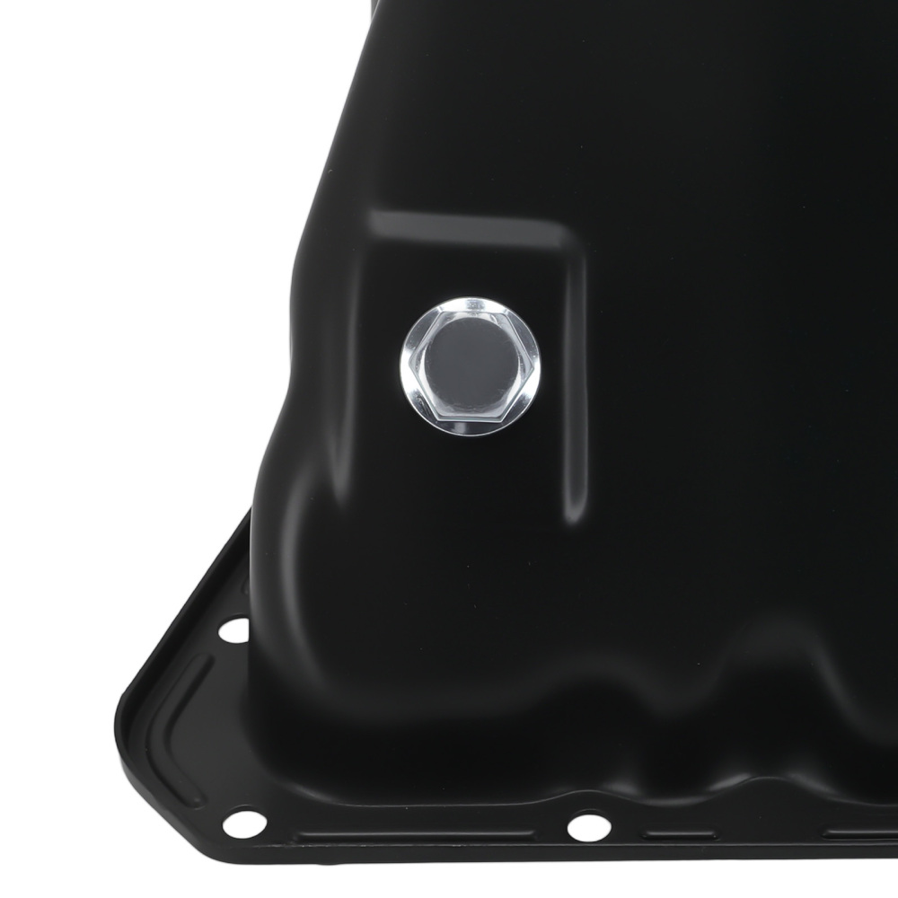 Black Engine Oil Pan compatible for Smart Cabrio 450 2000-2004 V30-1800 Steel