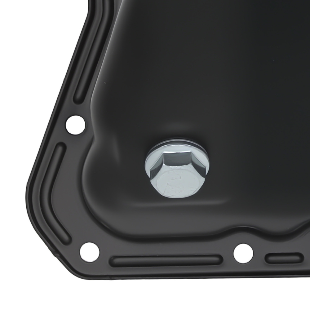 Black Engine Oil Pan compatible for Smart Cabrio 450 2000-2004 V30-1800 Steel