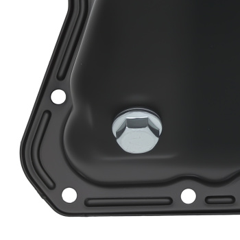 Black Engine Oil Pan compatible for Smart Cabrio 450 2000-2004 V30-1800 Steel